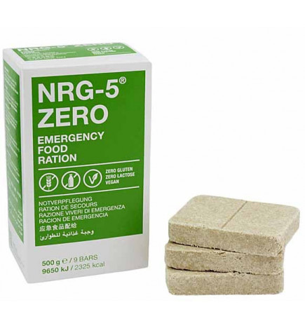 Ración de supervivencia y socorro NRG-5 Zero MSI 4260201460201