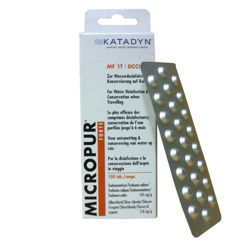 Katadyn Micropur Forte Pour Eau 100 Comprimés pas cher
