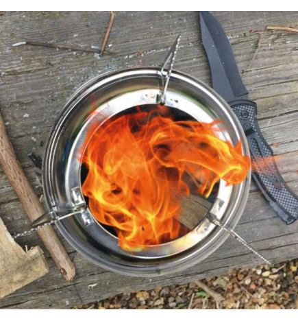Cabar ambiance wood-burning bushcraft stove