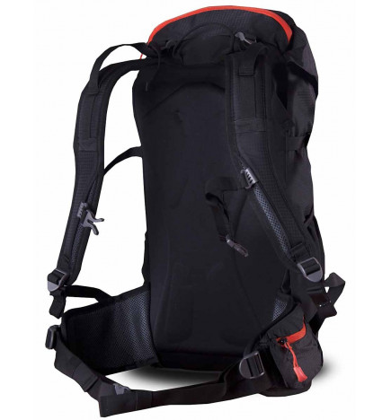 35 L Courier black hiking backpack