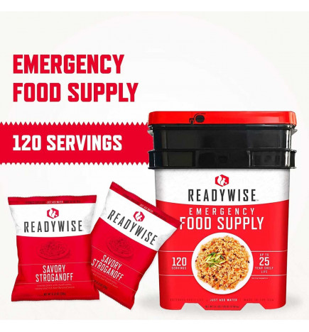 Kit stock alimentaire d'urgence 25 ans - Alimentation de survie et  d'urgence - Inuka
