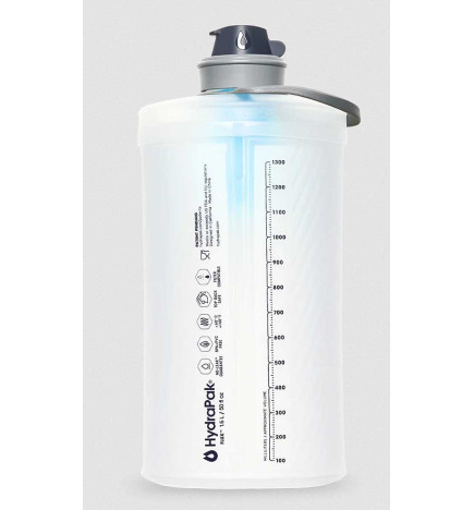Flux+1.5L Hydrapak water filter graduation