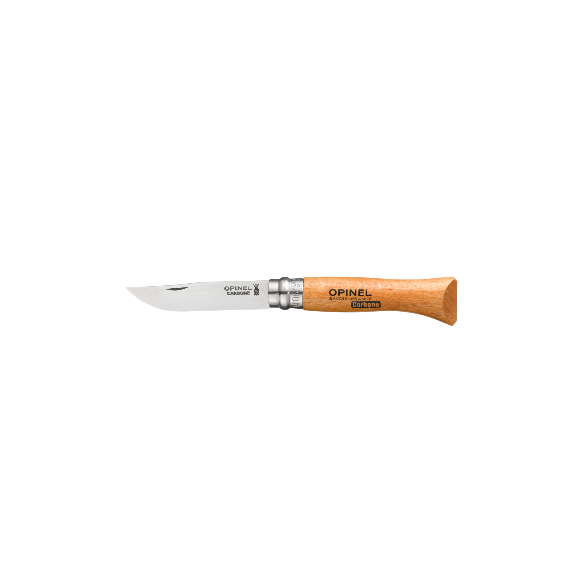 Opinel du N° 6 - Couteau traditionnel avec lame en acier inox et