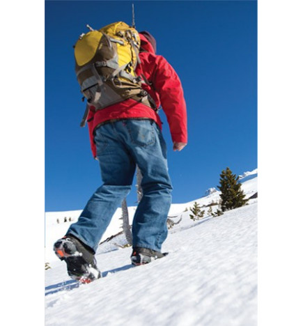 Crampons anti-glisse neige et verglas - Equipement hiver - Inuka