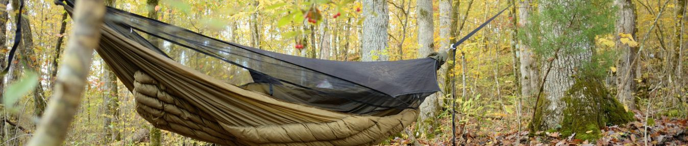 旅行とハイキングのハンモック - キャンプ用蚊帳ハンモック